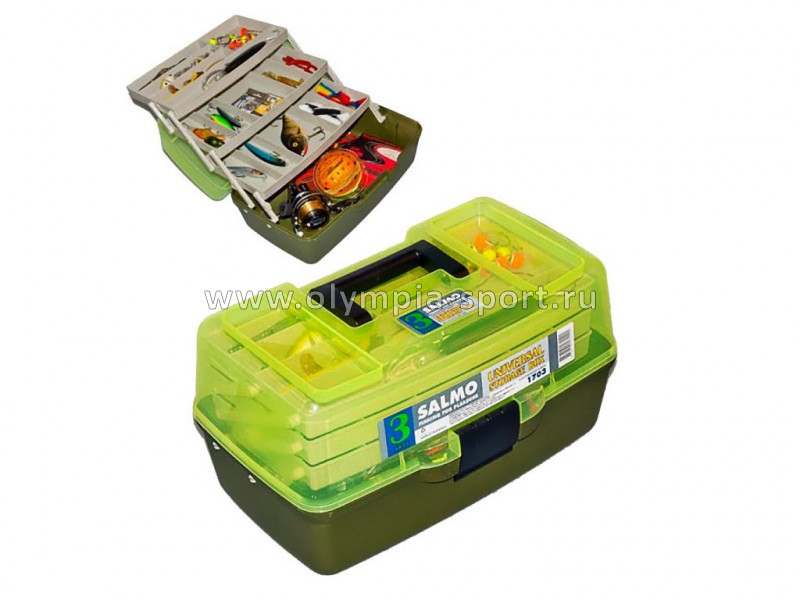 Ящик рыбол. пласт. Salmo 1703