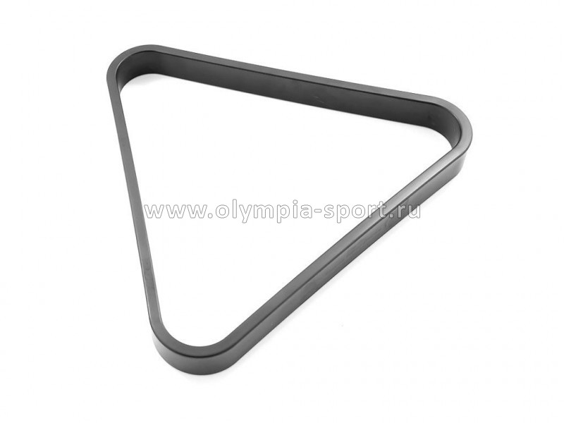 Треугольник 60мм Rus Pro (черный пластик, 9мм)