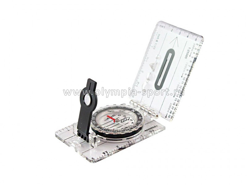 Компас Следопыт планшет. жидкостный с визиром и линейкой