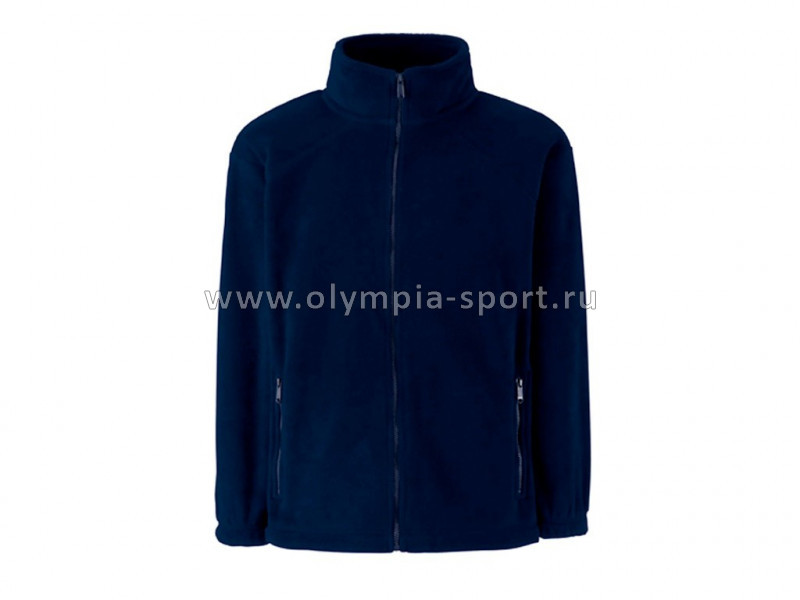 Куртка флисовая дет. Fruit of the Loom гл.т.синий 116см/5-6лет