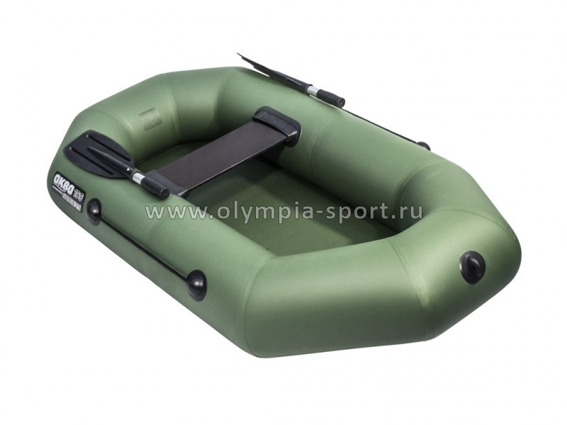 Лодка Аква Оптима 190 зеленый