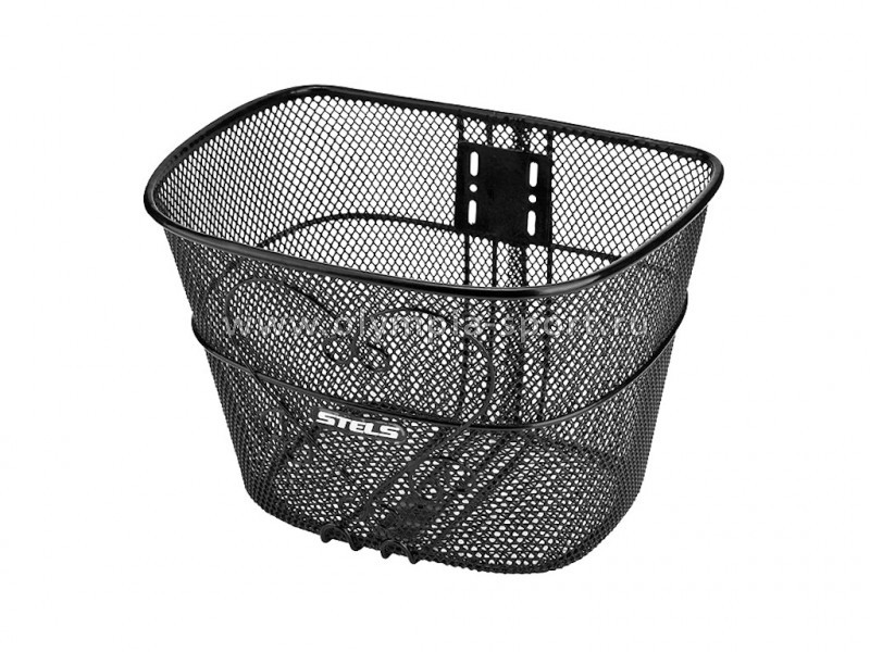 Корзина JL-072 передняя черная 28" крепл. за ось втулок