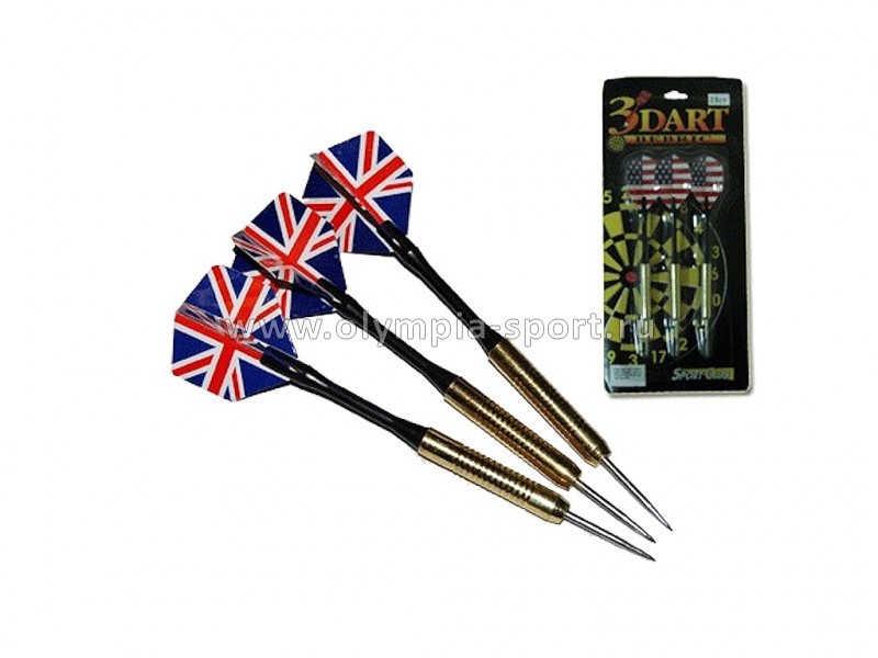 Дротики для дартса 3х18 гр (блистер)