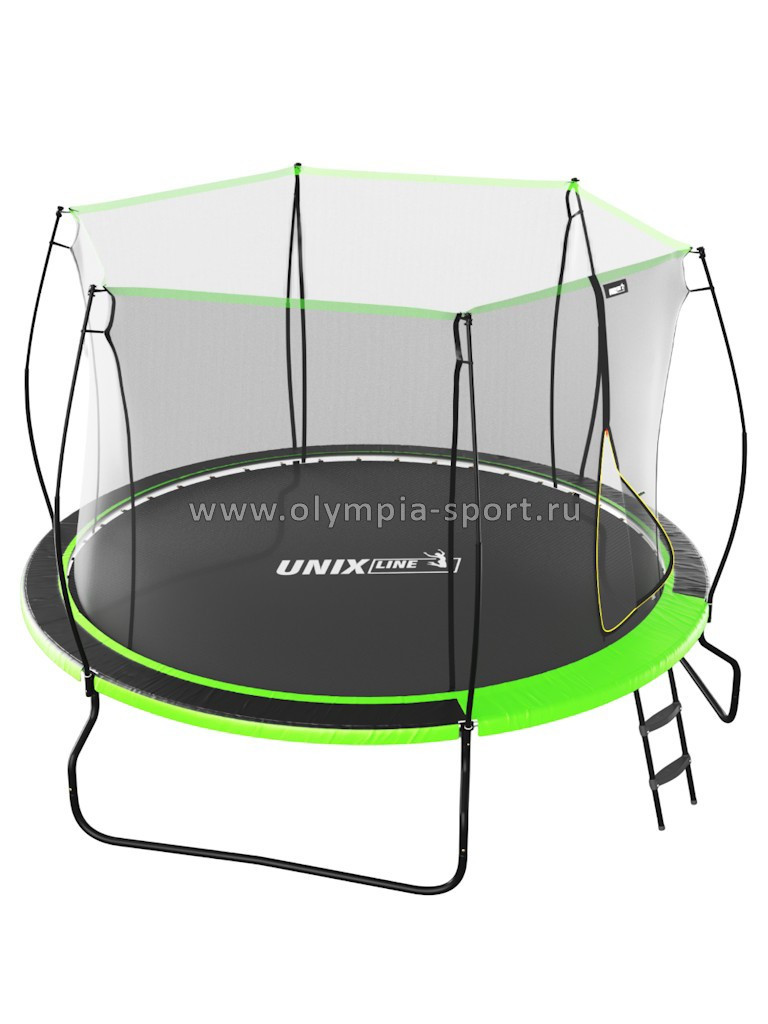 Батут UNIX Line 10 ft UFO Green