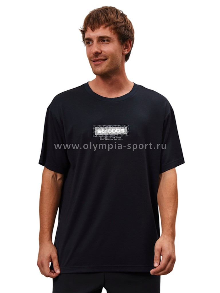 Футболка мужская Strobbs E2373-3 черный