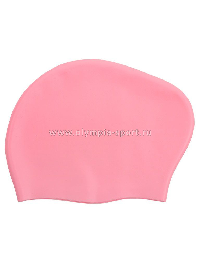 Шапочка для плавания Larsen LC-SC835 для длинных волос розовый
