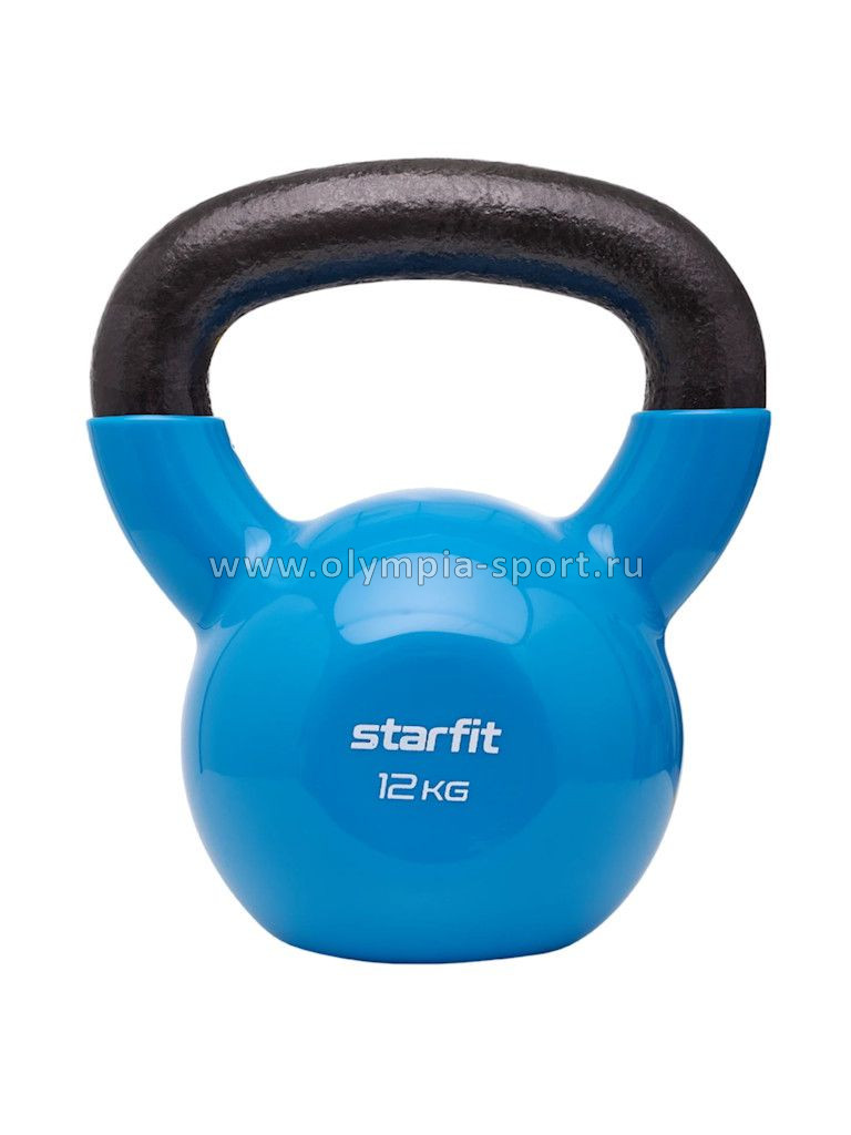 Гиря виниловая STARFIT DB-401 12 кг, синий