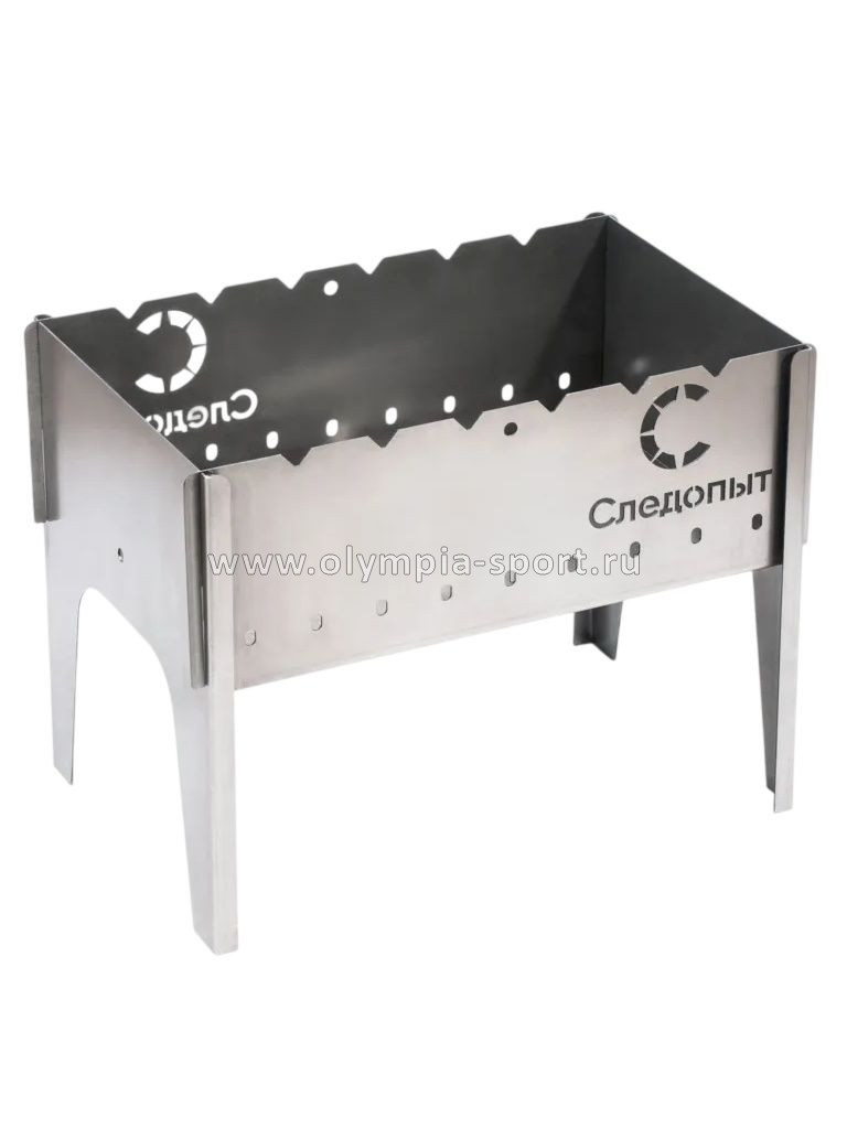 Мангал Следопыт складной, 490х310х370 мм, 1,5 мм, без шампуров
