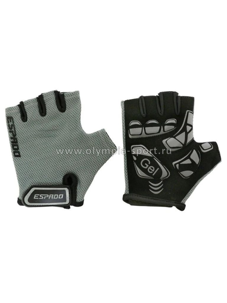 Перчатки для фитнеса Espado ESD004 цв.серый