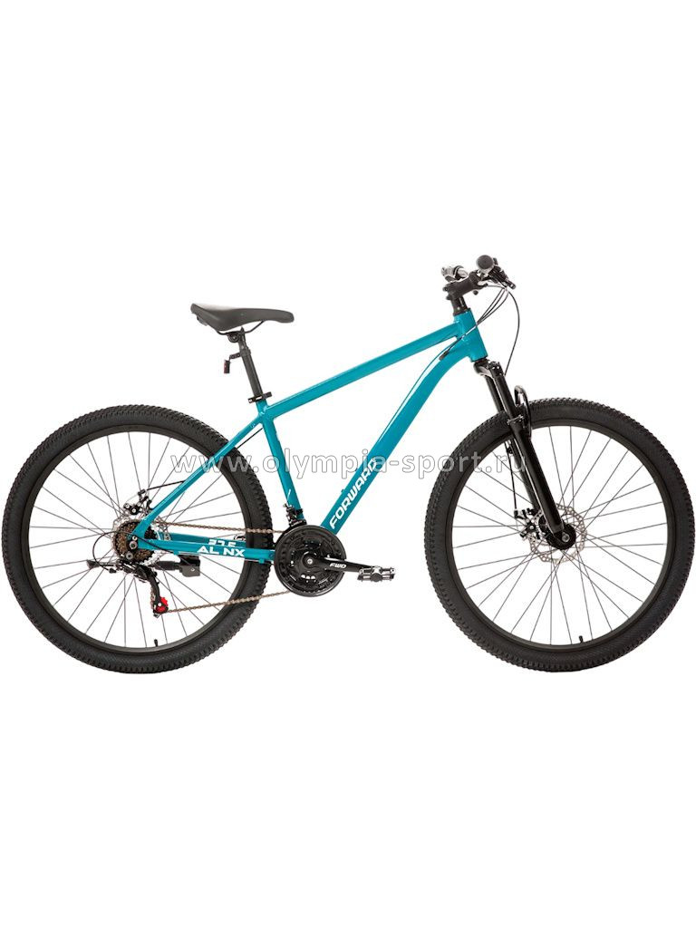 Велосипед FORWARD AL NX 27,5 (21ск., рост 17") темно бирюзовый