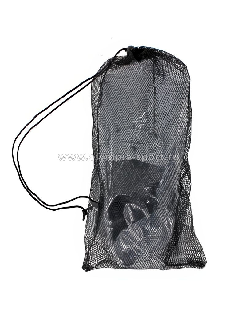 Ласты укороченные силиконовые Larsen 6985 серый/черный